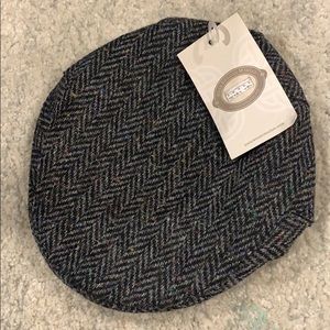 Aran sweater marker boys tweed flat cap